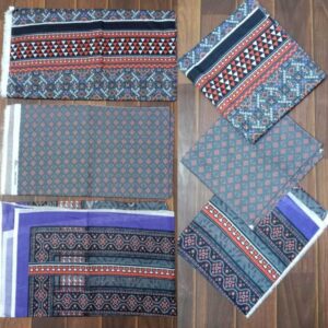 3PCS Bana Dora Digital Printed Black